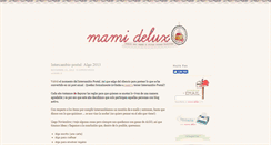 Desktop Screenshot of mamidelux.com